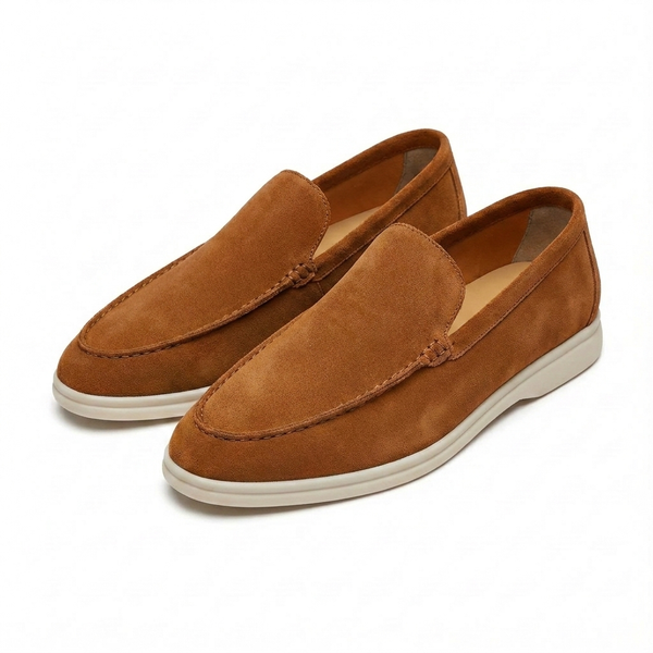 Lucas | Hombre Mocasines Slip-On Con Suela Contrastante Y Costuras Mocasín | Casual