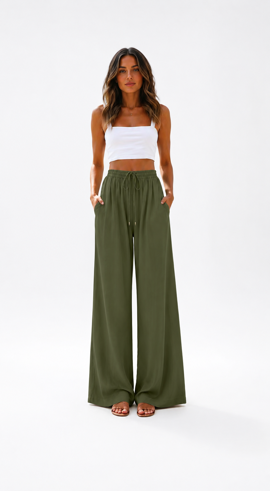 Pantalon Lino Ancho