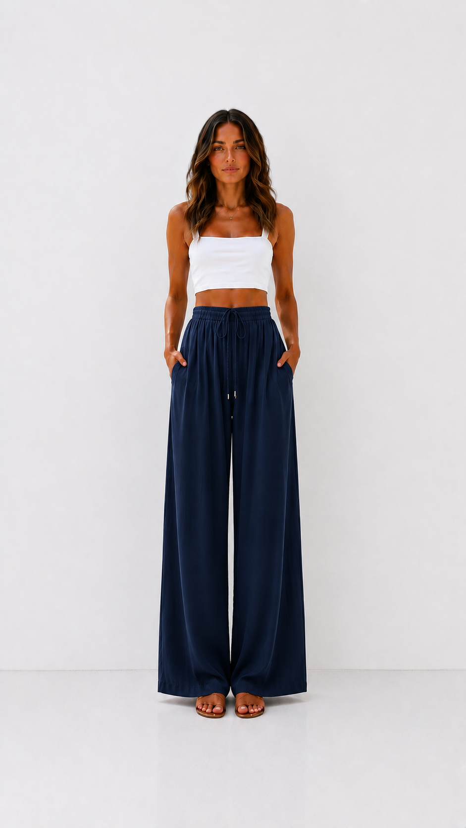Pantalon Lino Ancho