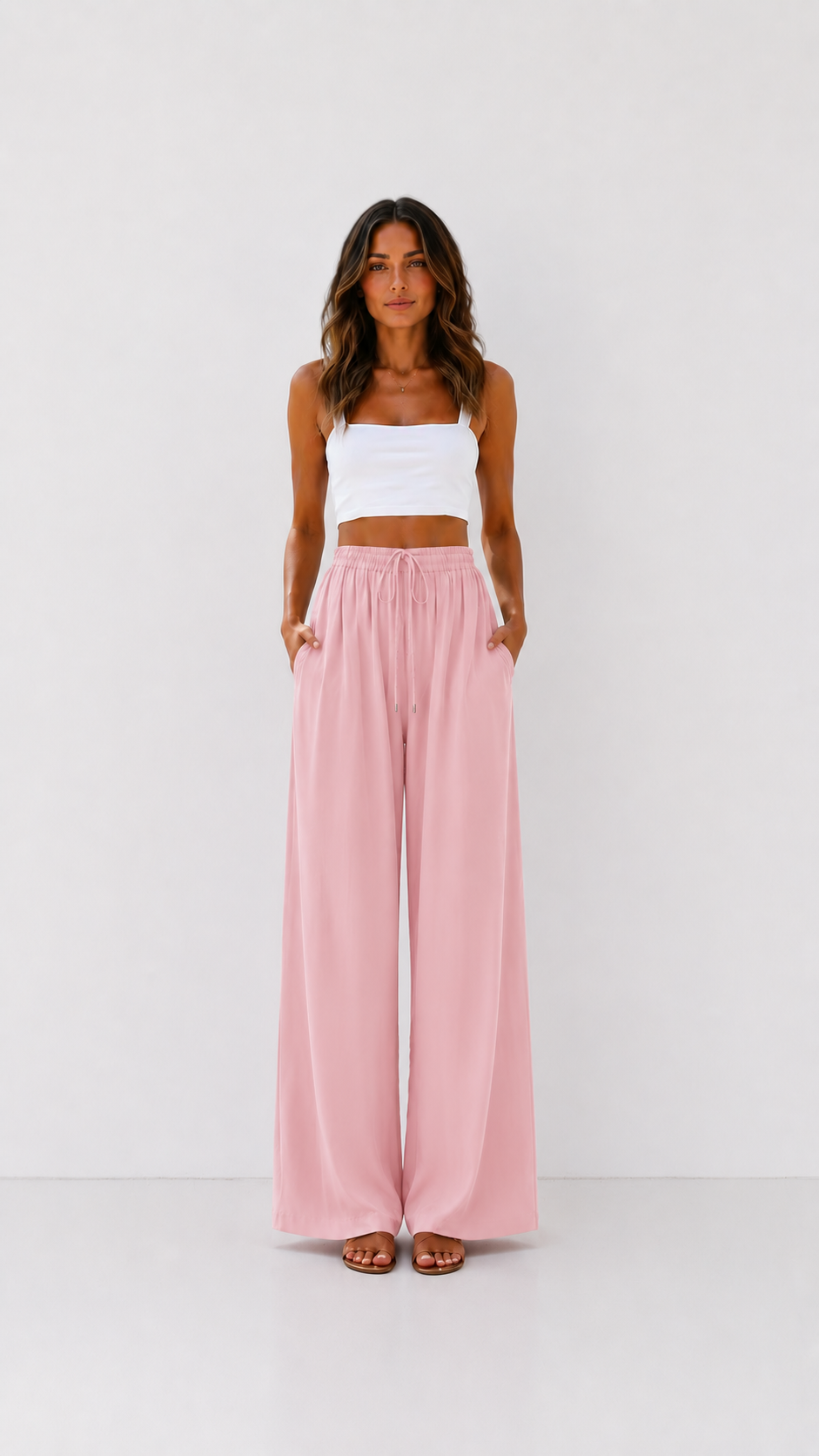 Pantalon Lino Ancho