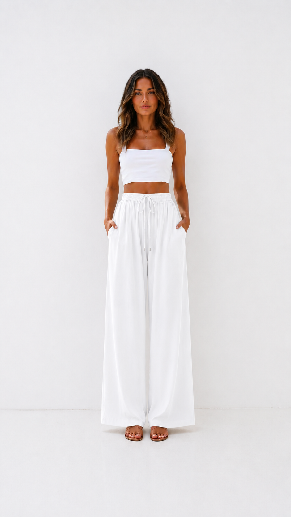 Pantalon Lino Ancho