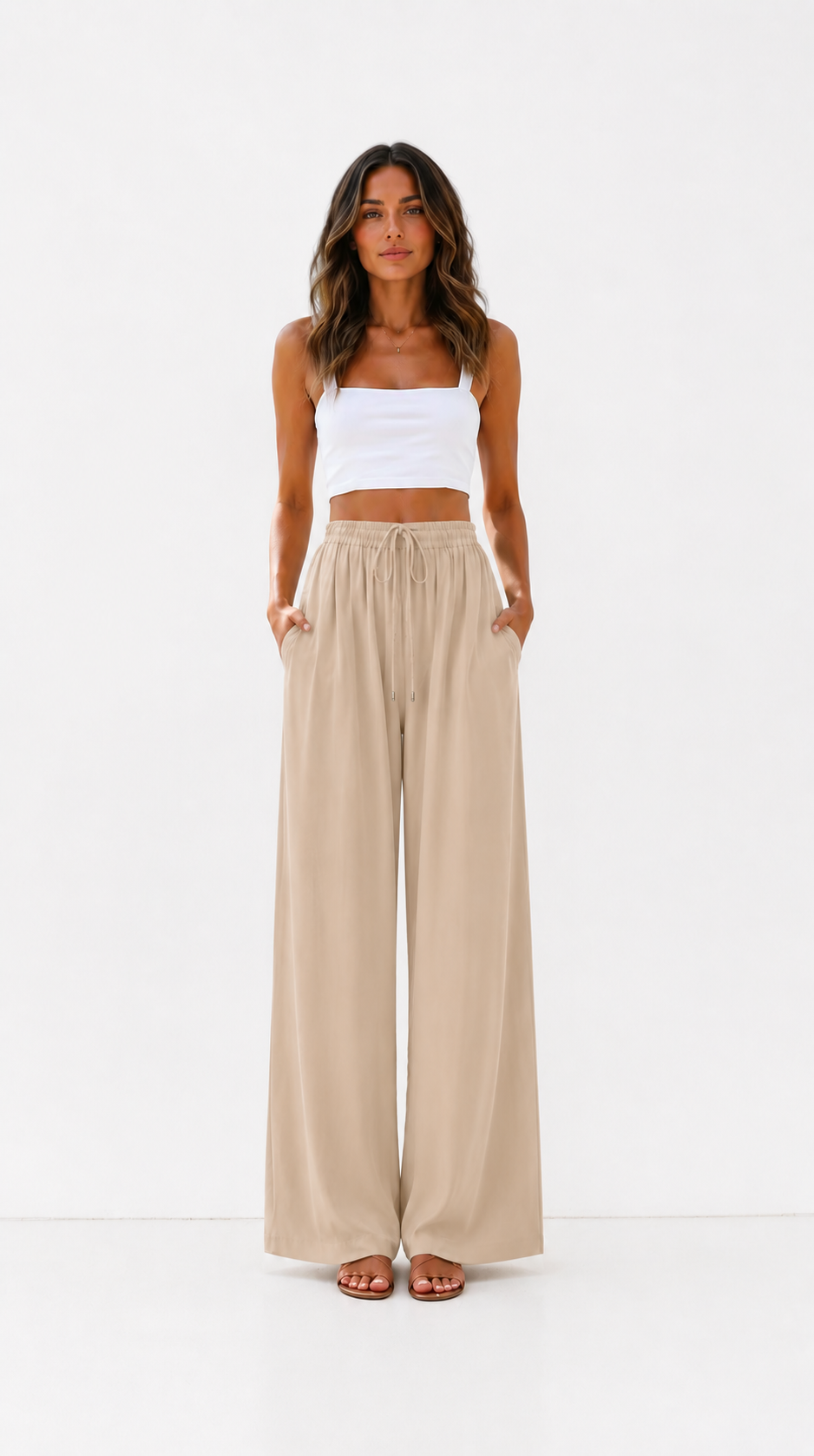 Pantalon Lino Ancho
