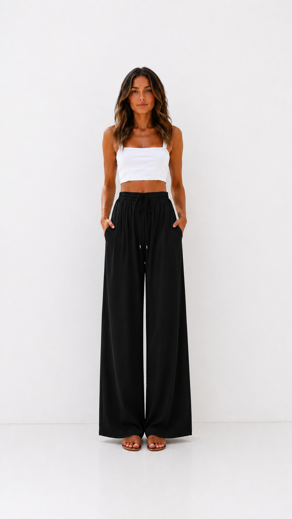 Pantalon Lino Ancho