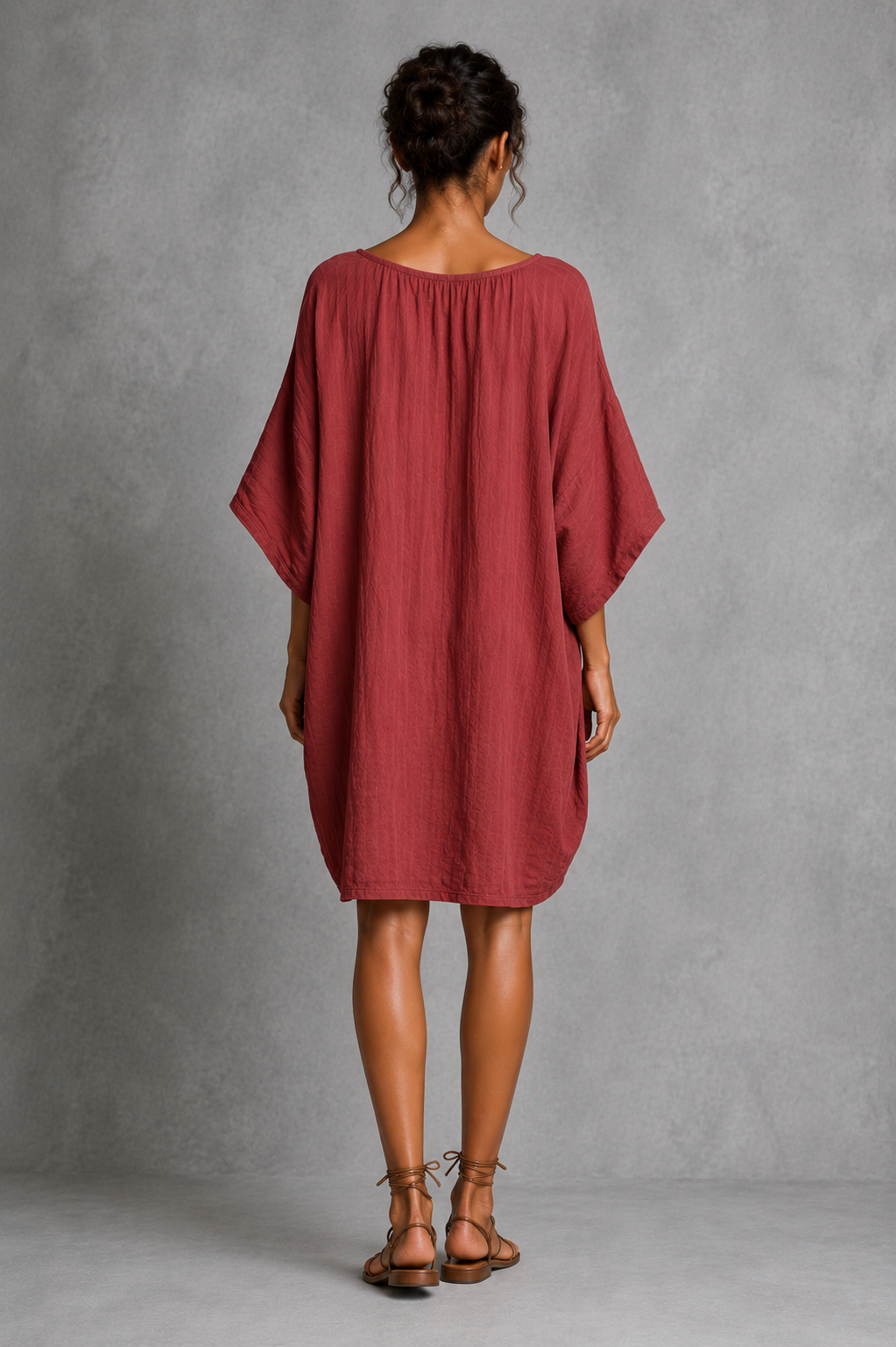 Vestido Midi De Lino