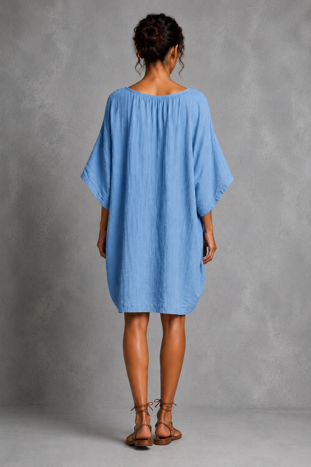 Vestido Midi De Lino