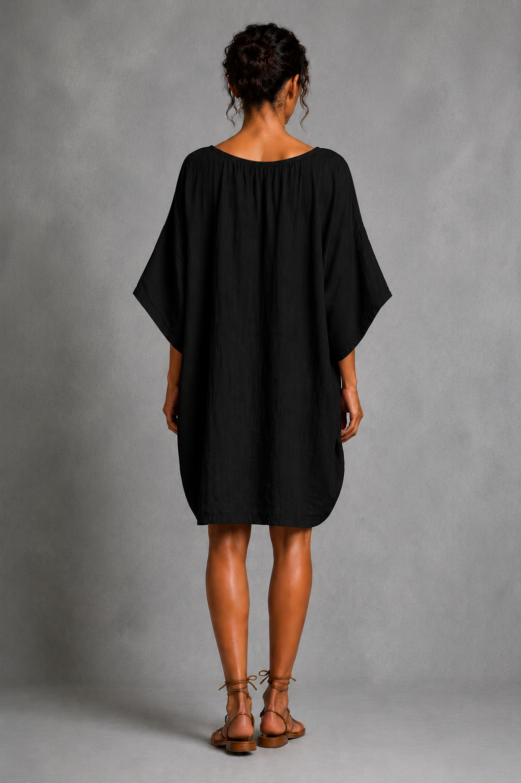Vestido Midi De Lino