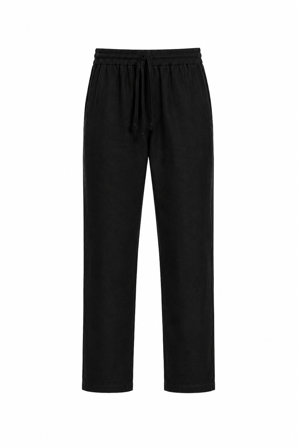 Hombre Pantalon Largo Lino
