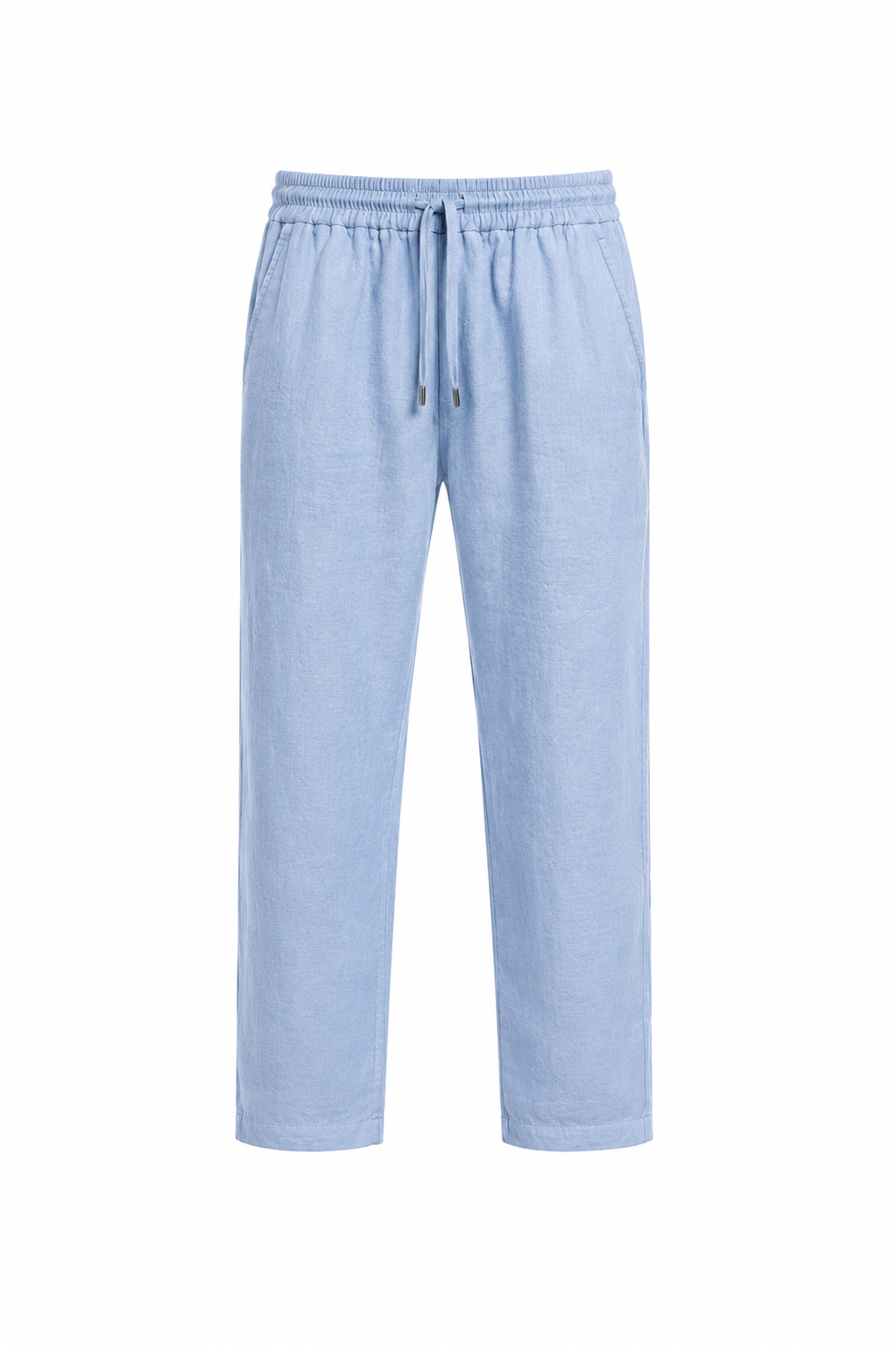 Hombre Pantalon Largo Lino