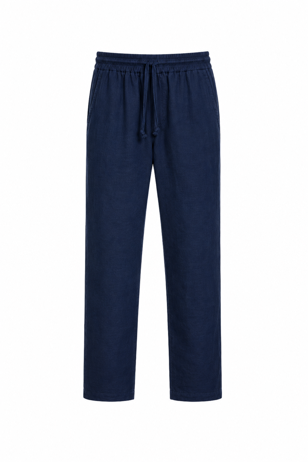 Hombre Pantalon Largo Lino