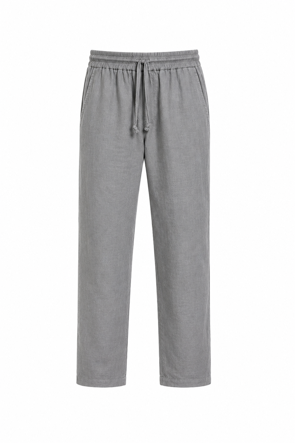 Hombre Pantalon Largo Lino