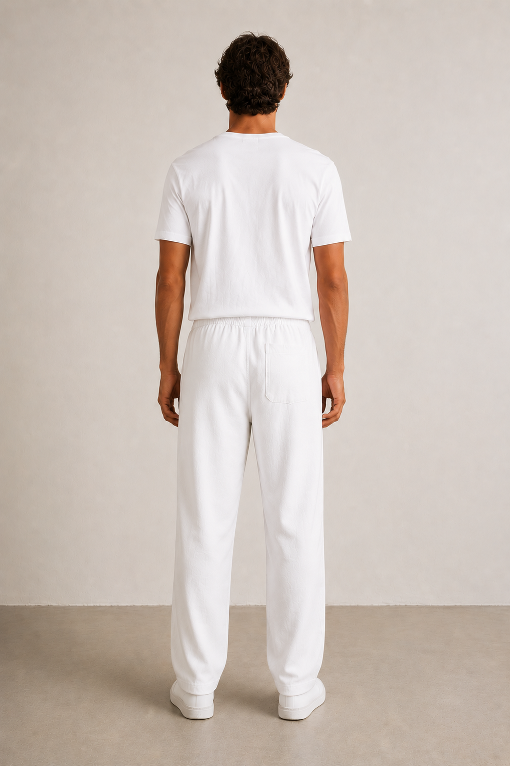 Hombre Pantalon Largo Lino