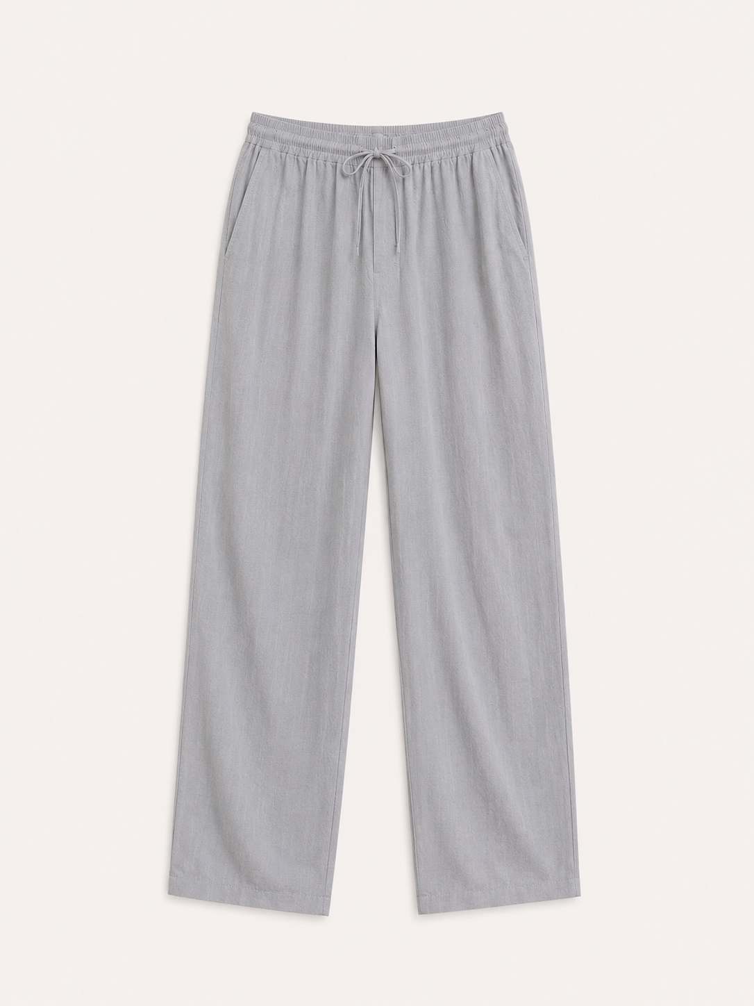 Hombre Pantalon Lino Pierna recta