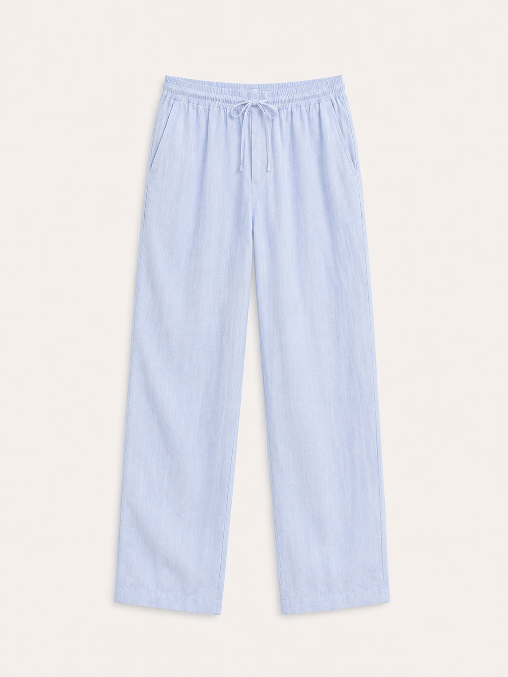 Hombre Pantalon Lino Pierna recta