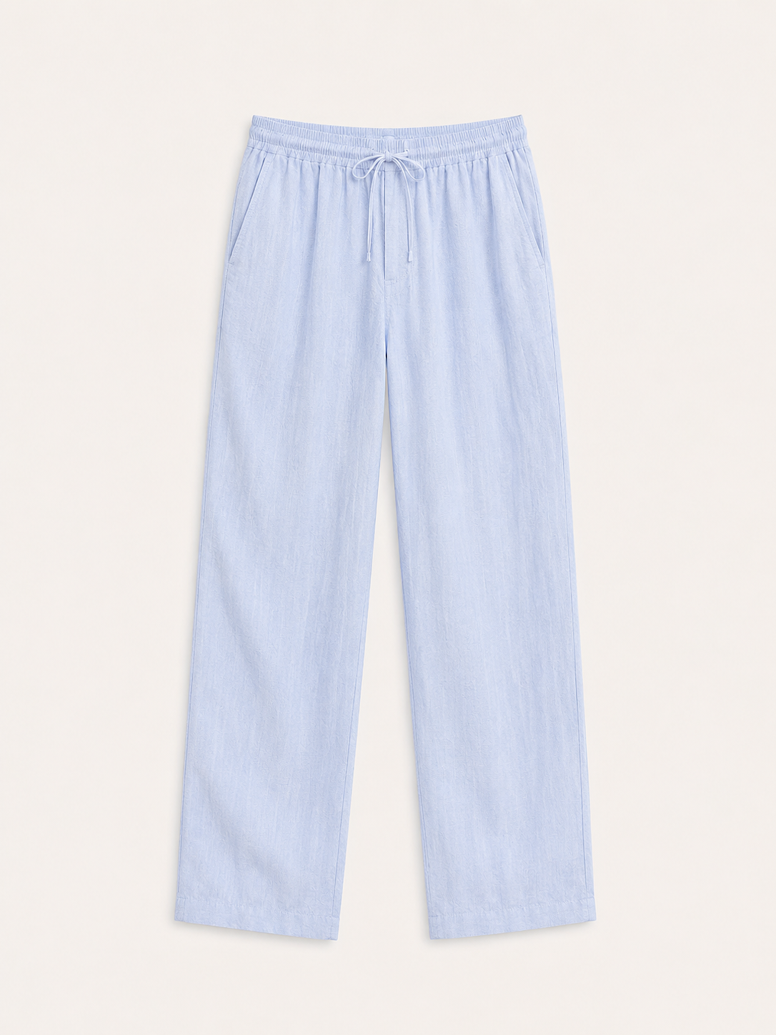 Hombre Pantalon Lino Pierna recta