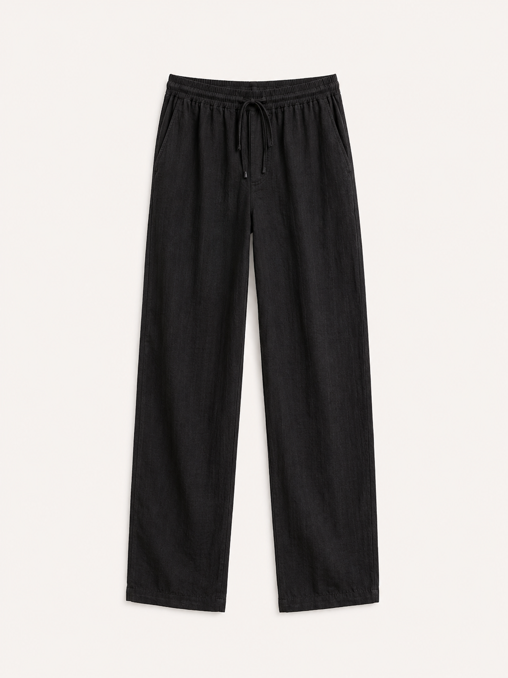 Hombre Pantalon Lino Pierna recta