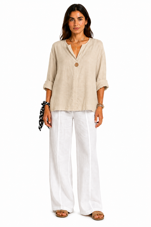 Blusa De Lino