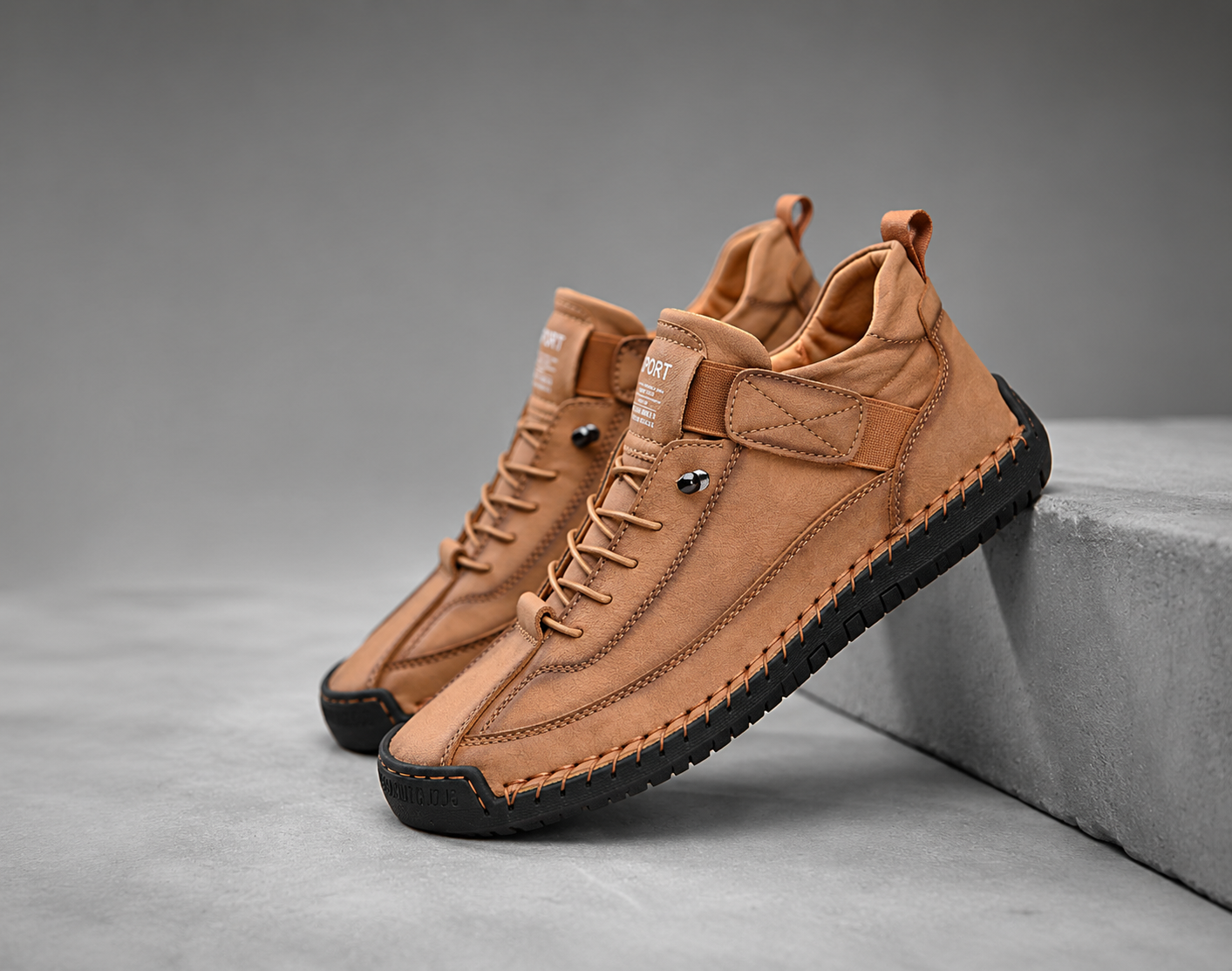 Mocasines de Cuero