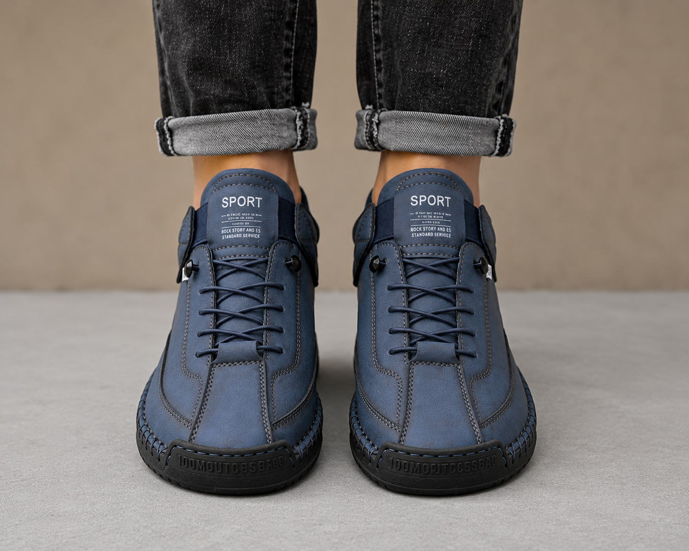 Mocasines de Cuero