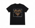 Brave Soul L-Camiseta blanca con letras Retro americana