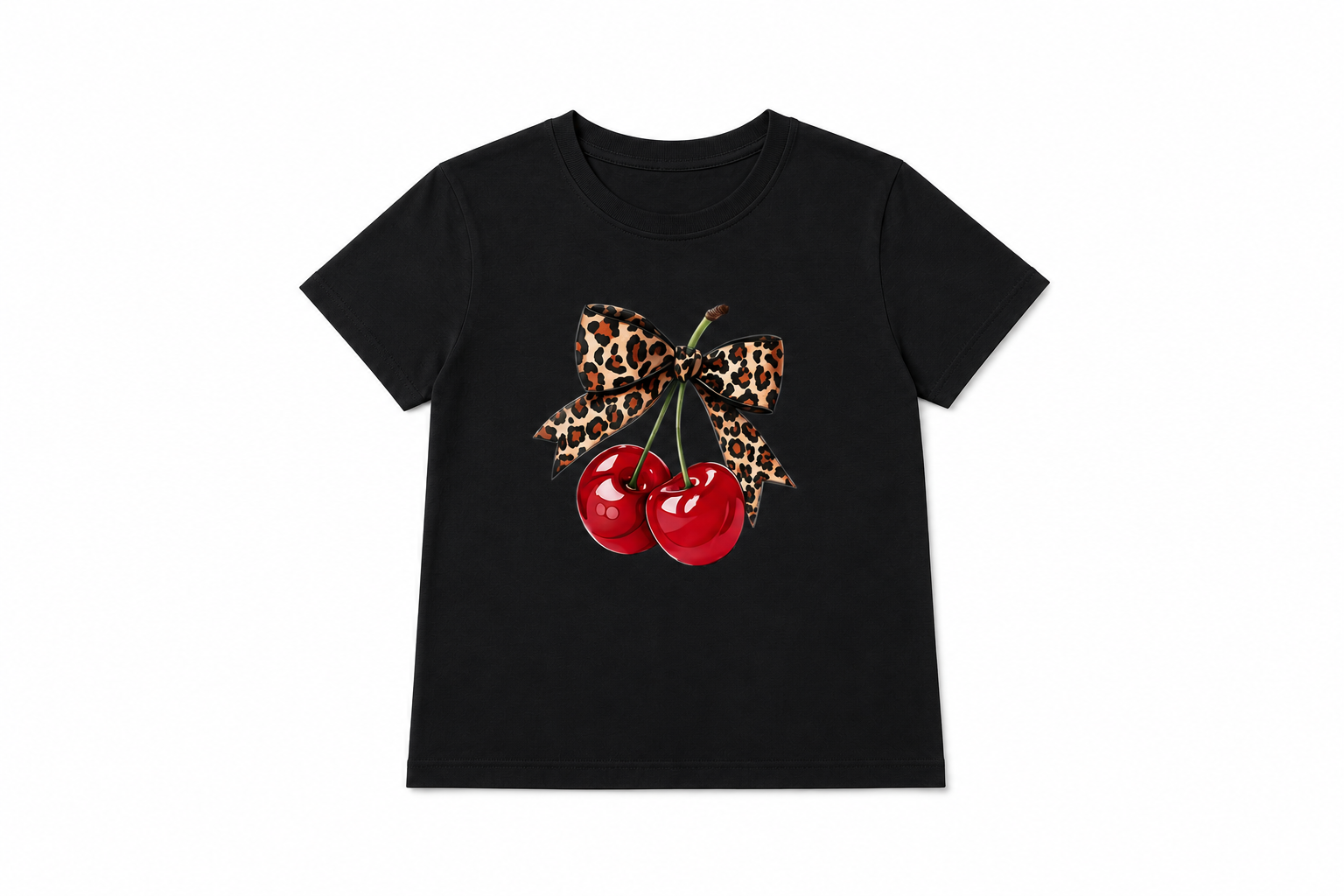 Camiseta Estampado cerezas