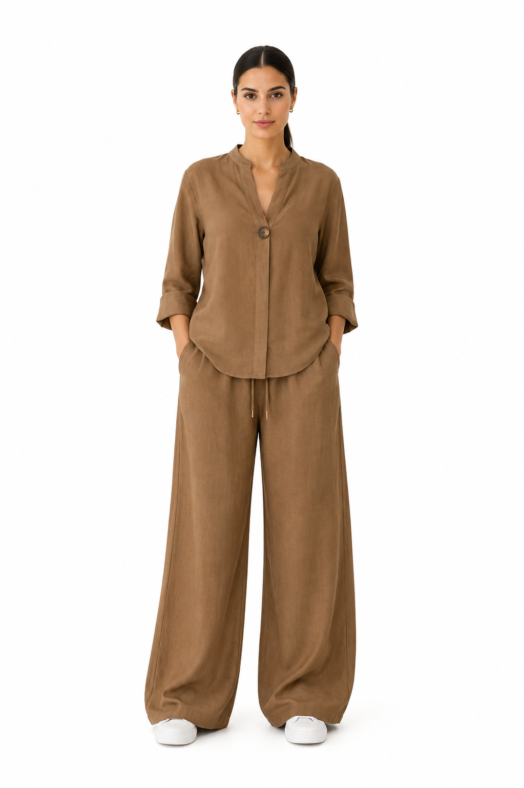 Conjunto de Lino y alghodon