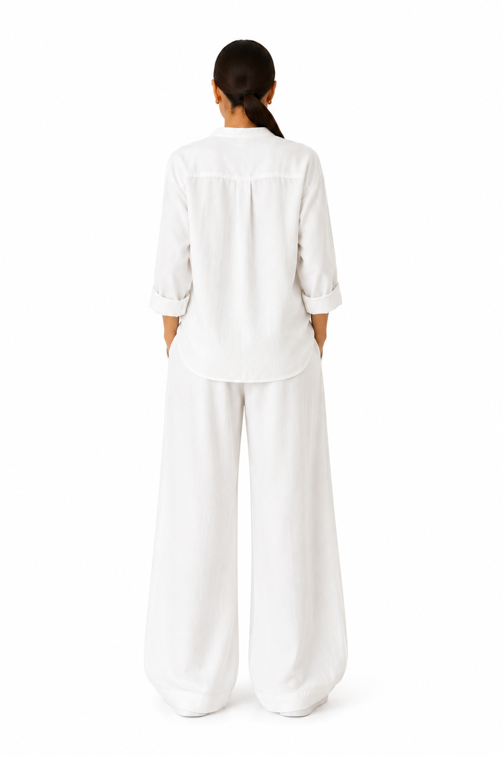 Conjunto de Lino y alghodon
