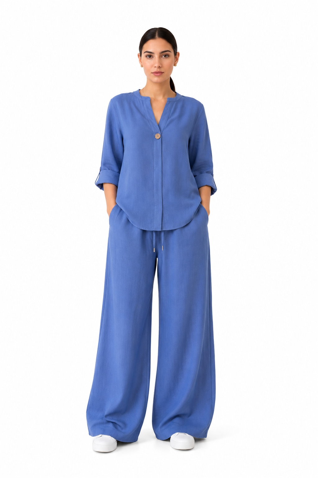 Conjunto de Lino y alghodon