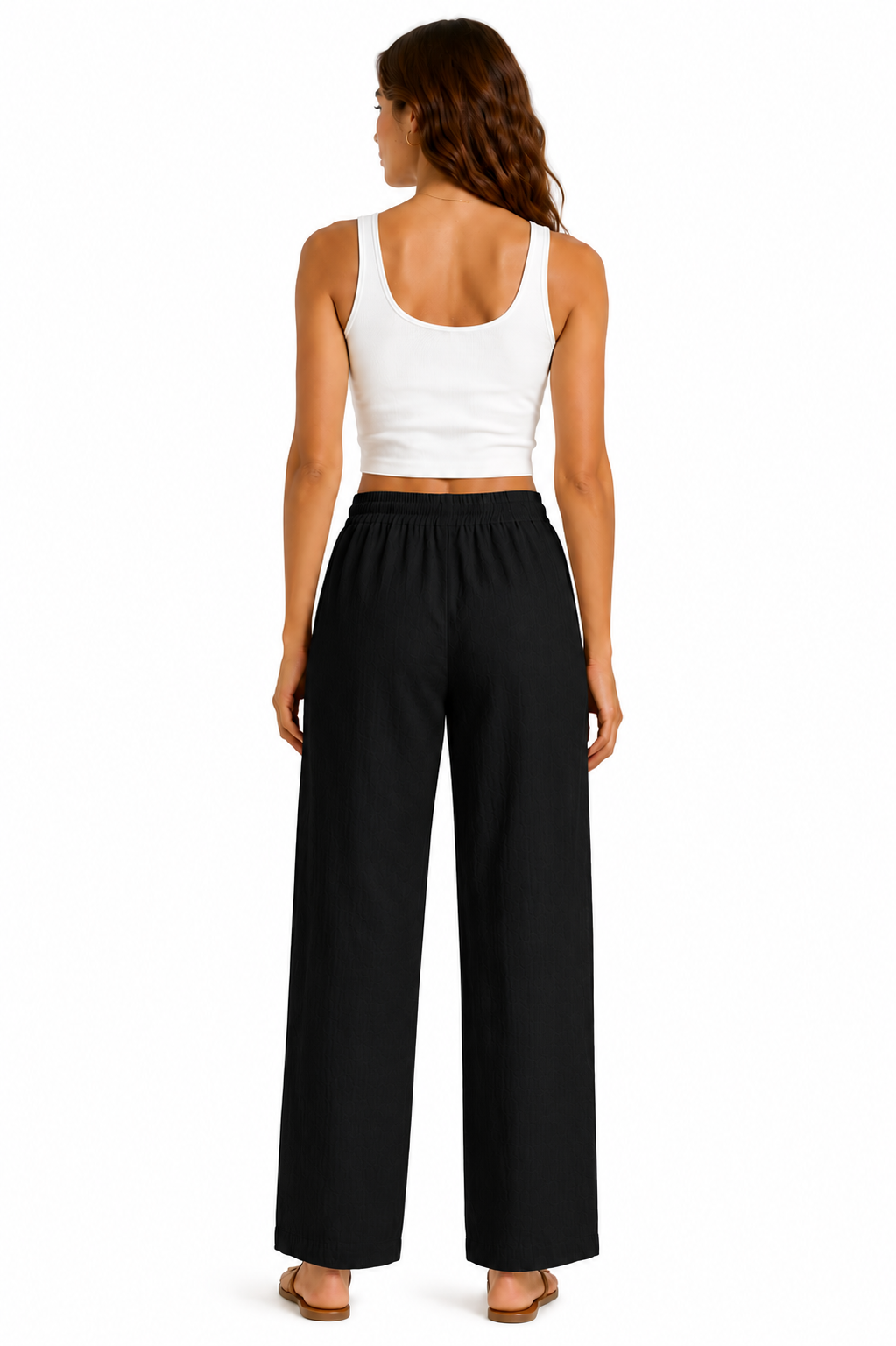 Pantalones de Lino/Algodón