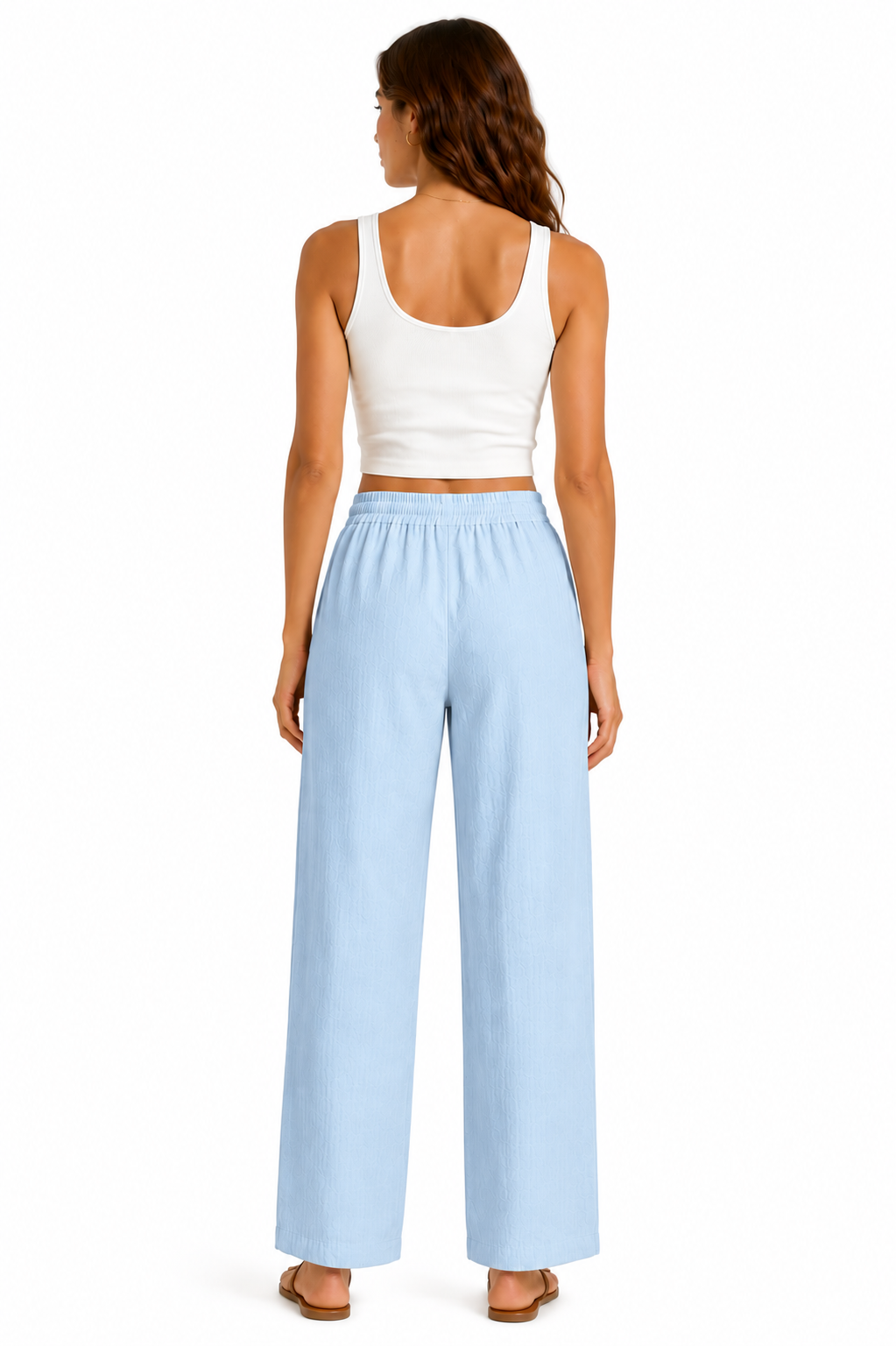 Pantalones de Lino/Algodón