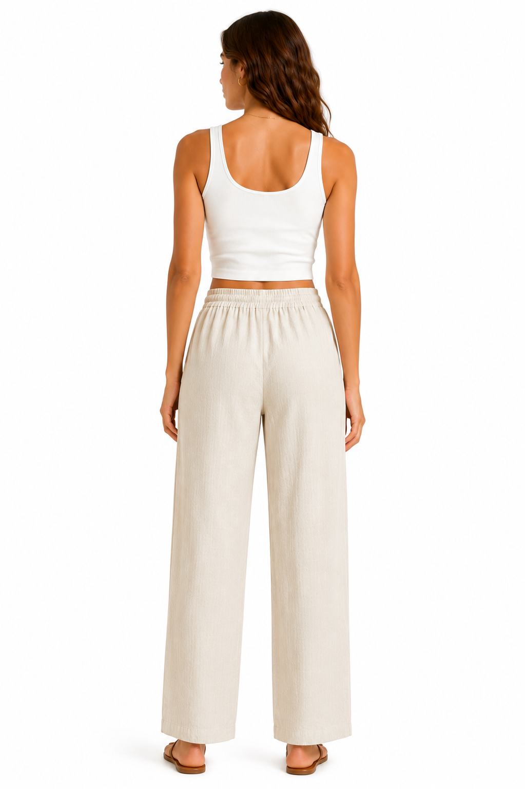 Pantalones de Lino/Algodón