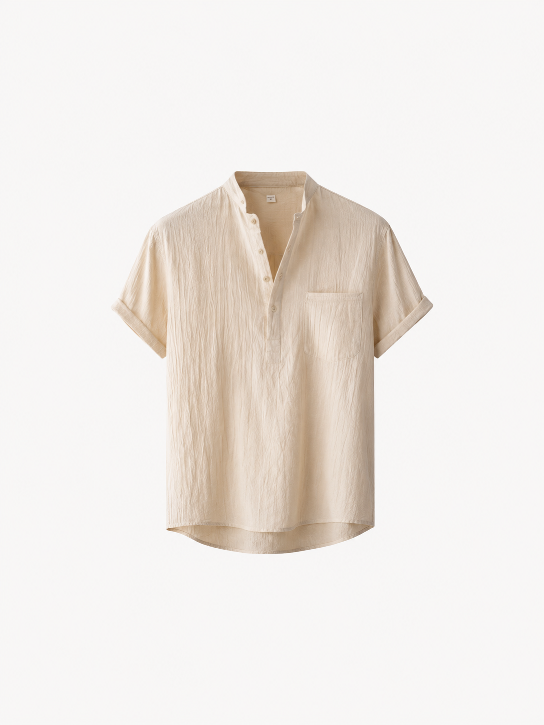Camiseta De lino/Algodón