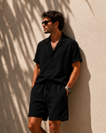 Conjunto Texturizado Negro