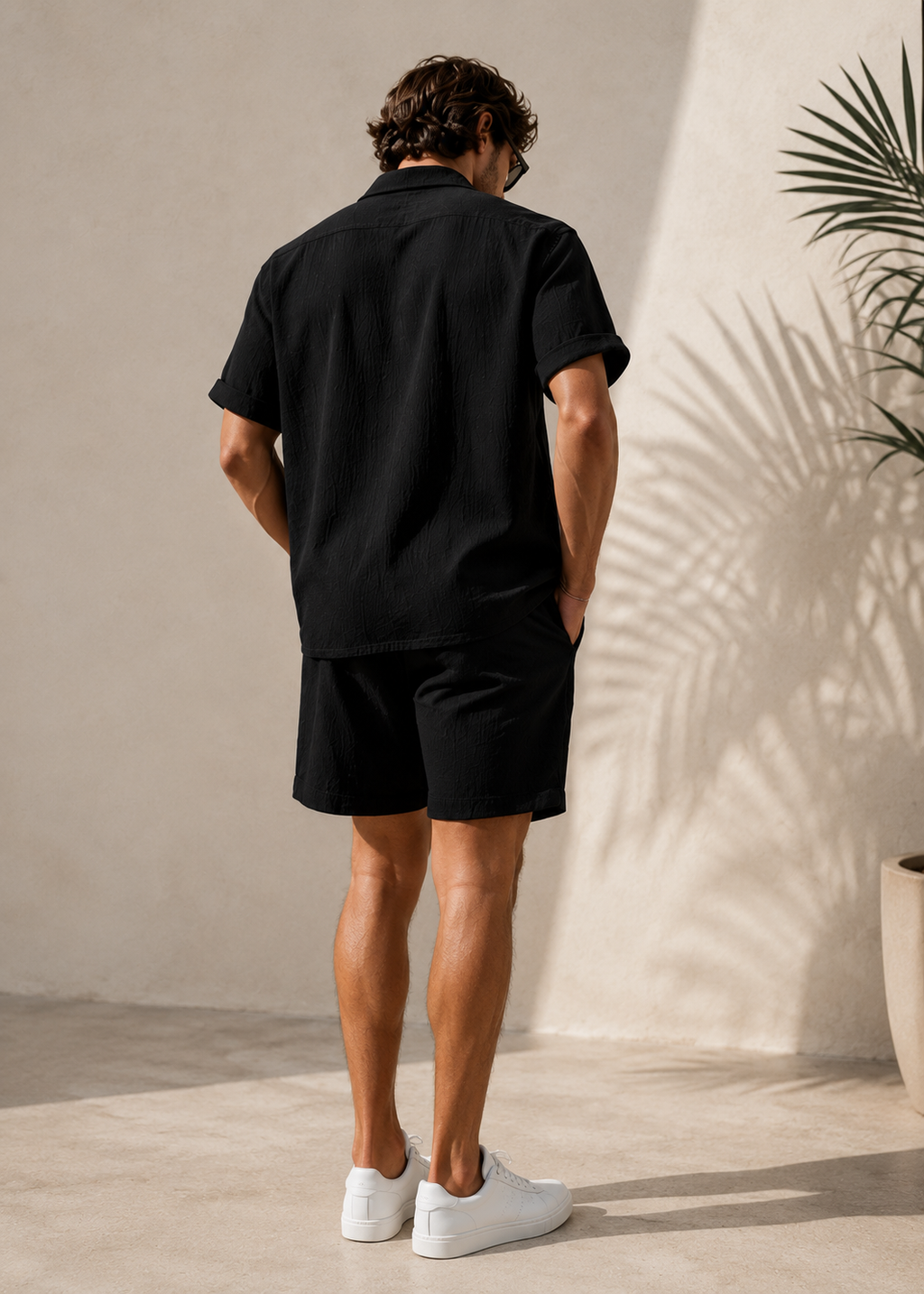 Conjunto Texturizado Negro