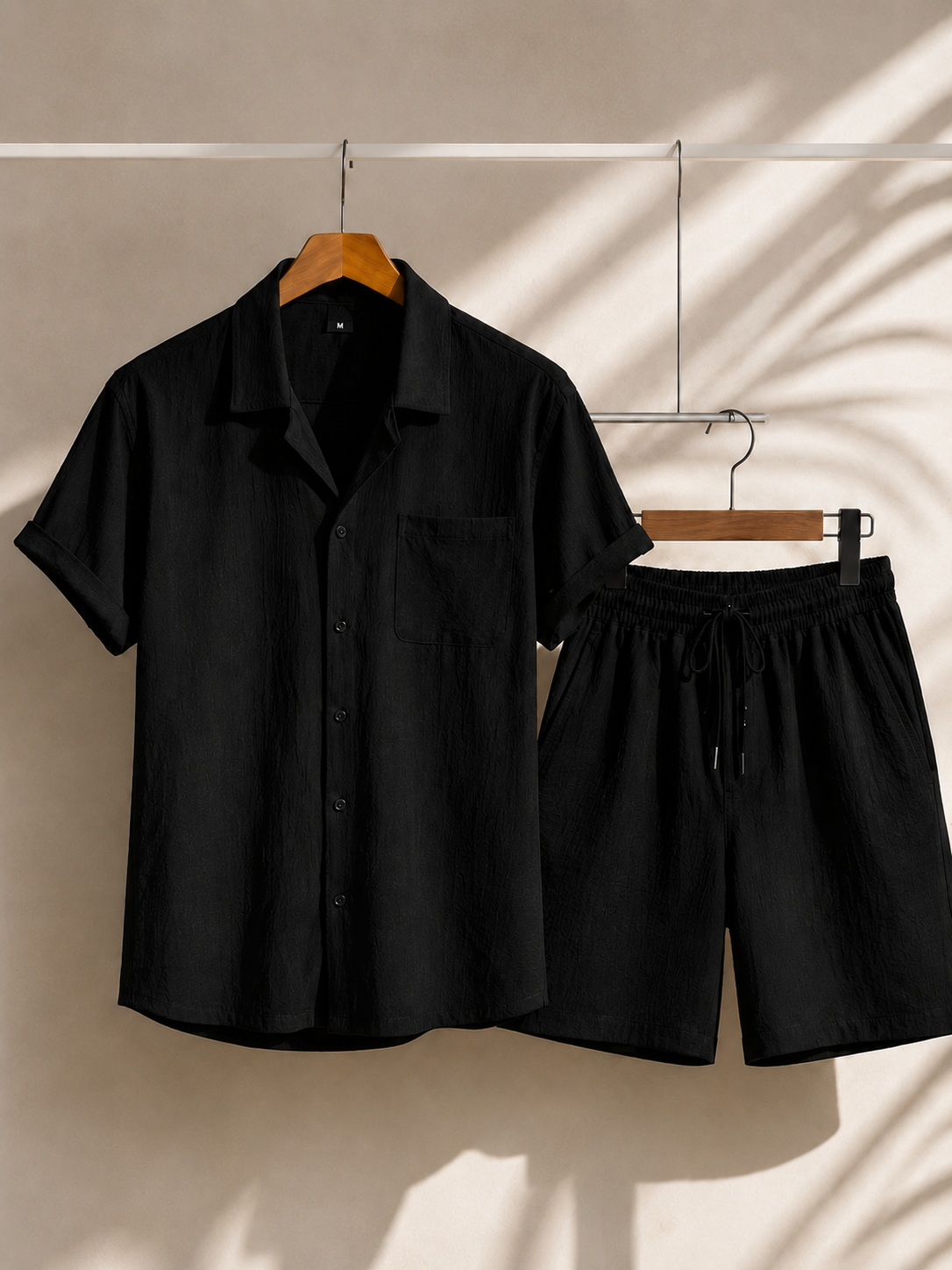 Conjunto Texturizado Negro