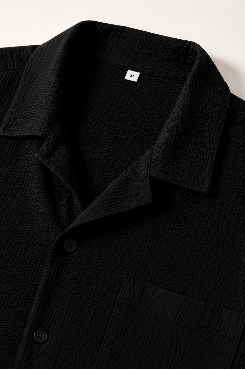 Conjunto Texturizado Negro