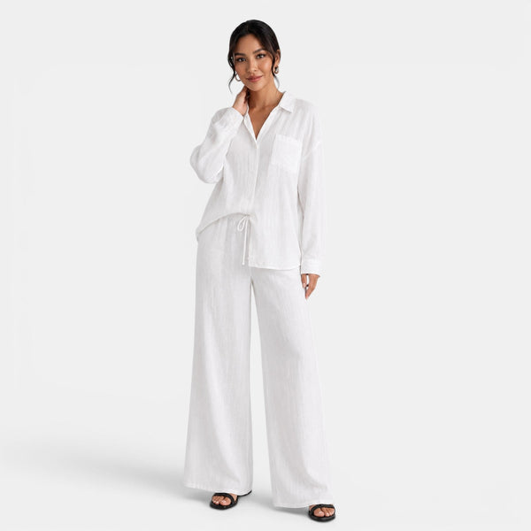 Conjunto Lino Mujer Talla Grande
