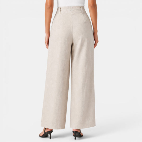 Pantalón Lino Mujer Ancho