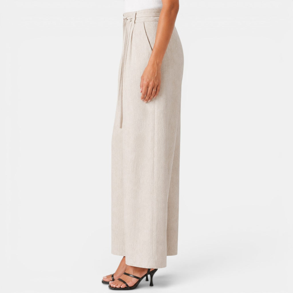 Pantalón Lino Mujer Ancho