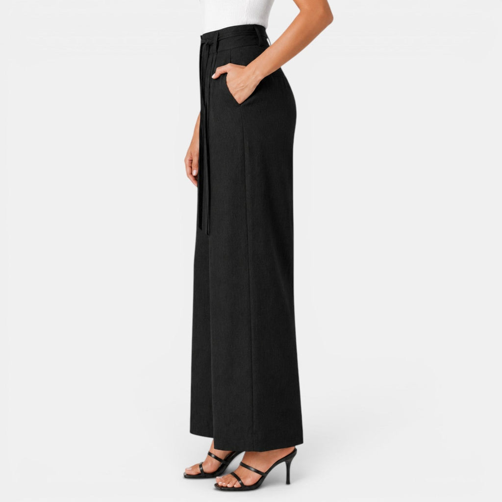 Pantalón Lino Mujer Ancho