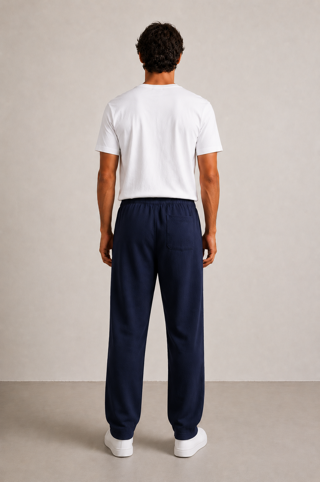Hombre Pantalon Largo Lino