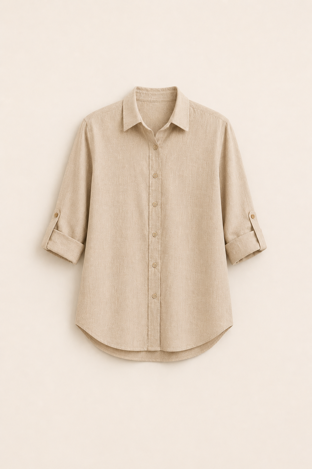 Hombre Camisa de Lino