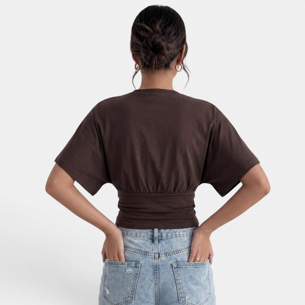 Camiseta Oversize Mujer Verano Elegante