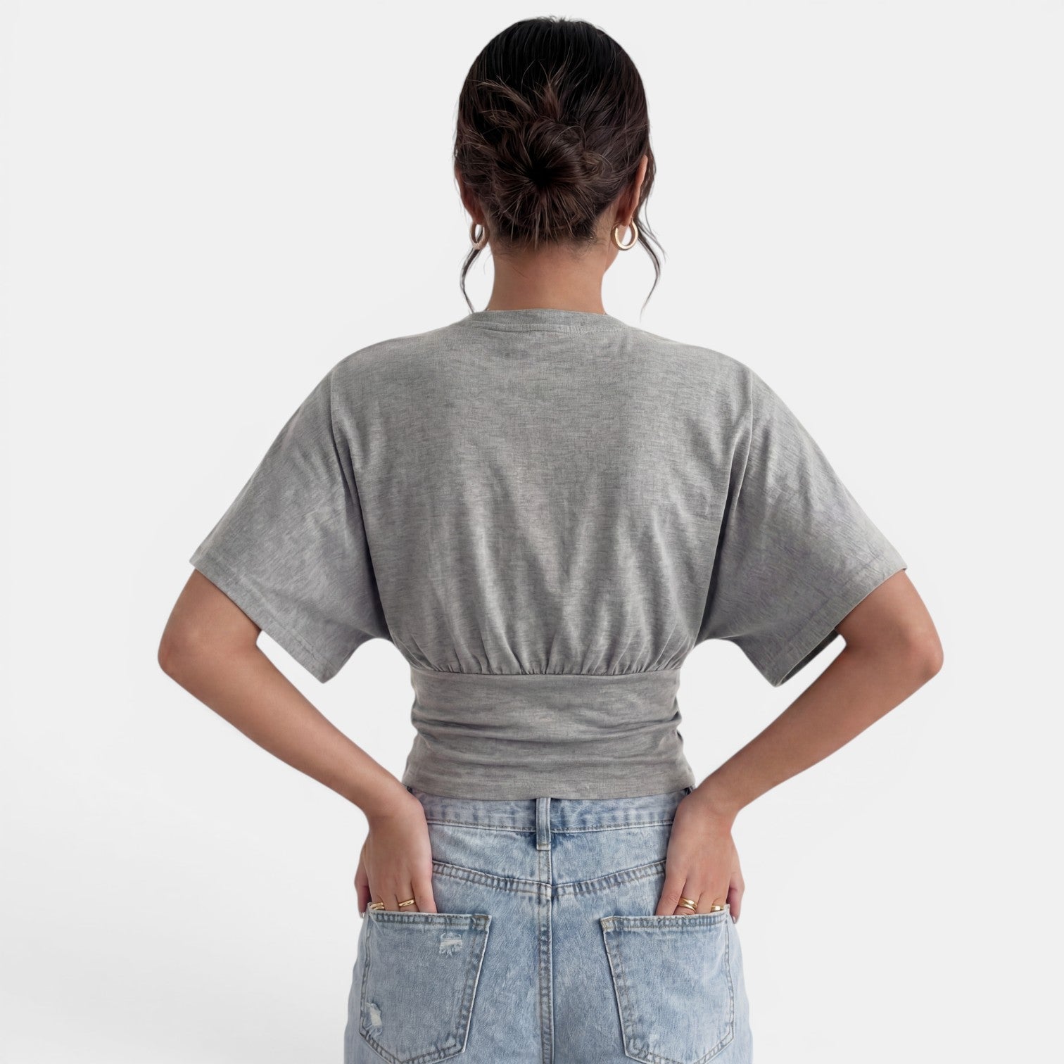 Camiseta Oversize Mujer Verano Elegante
