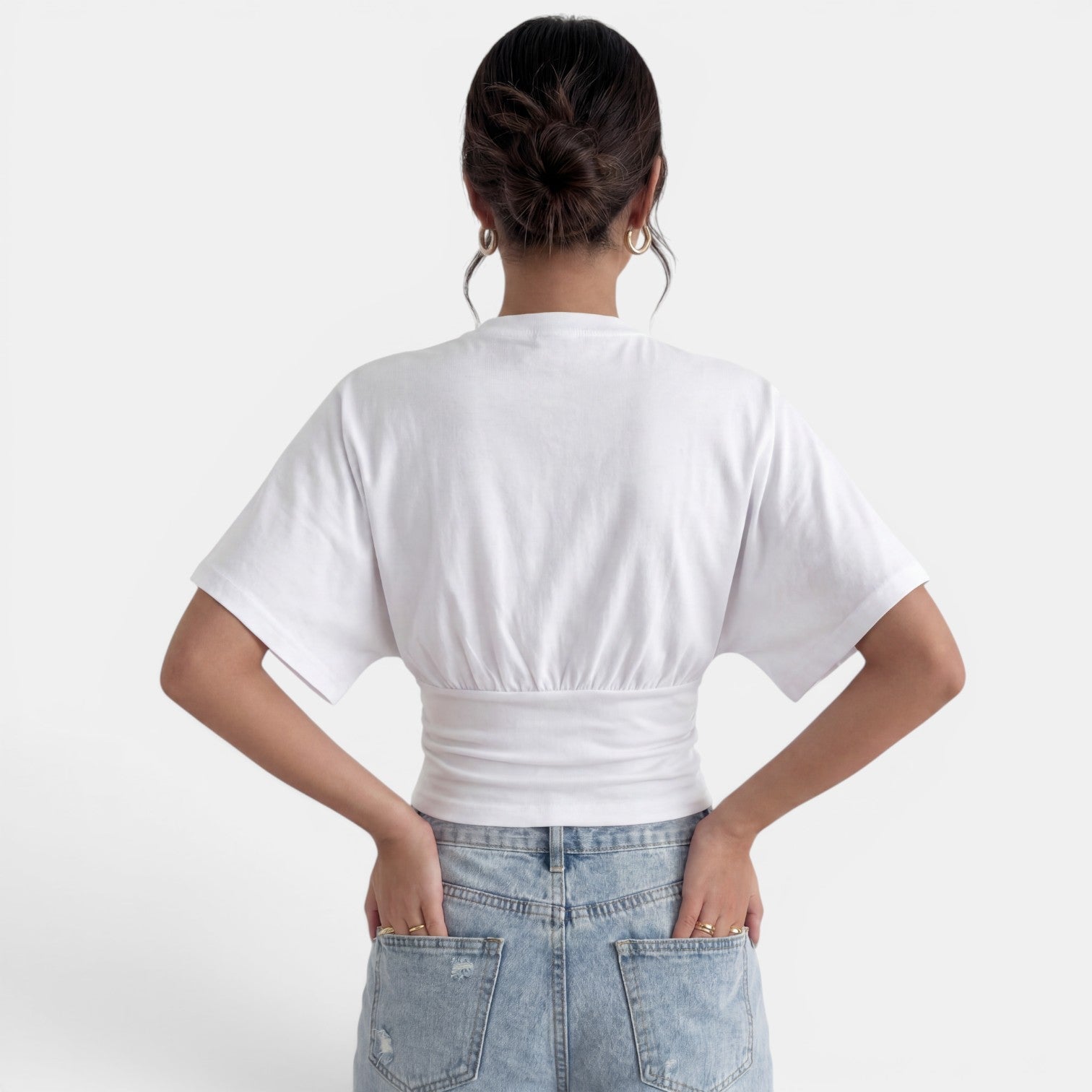 Camiseta Oversize Mujer Verano Elegante