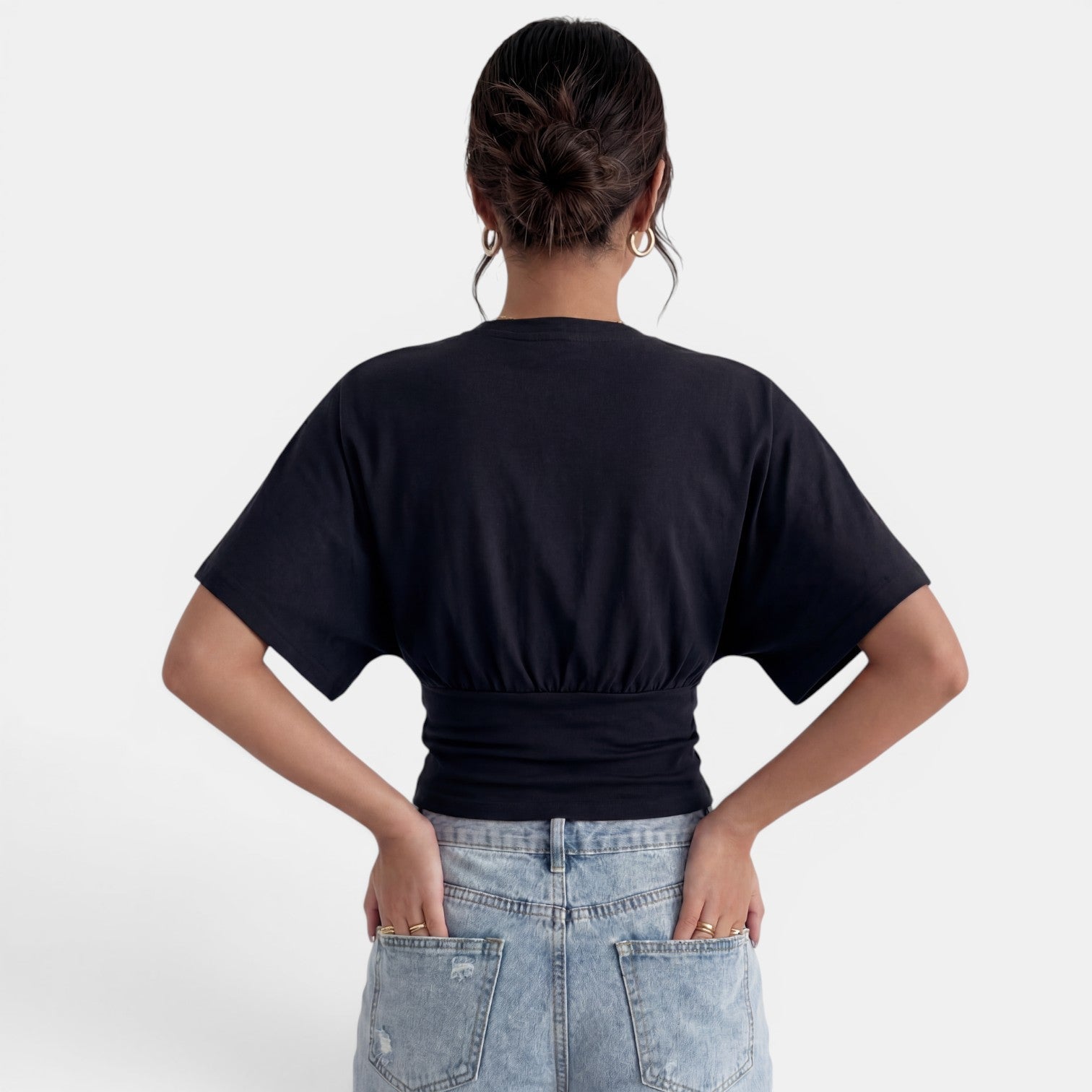 Camiseta Oversize Mujer Verano Elegante