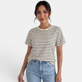 Camiseta Rayas Mujer Básica